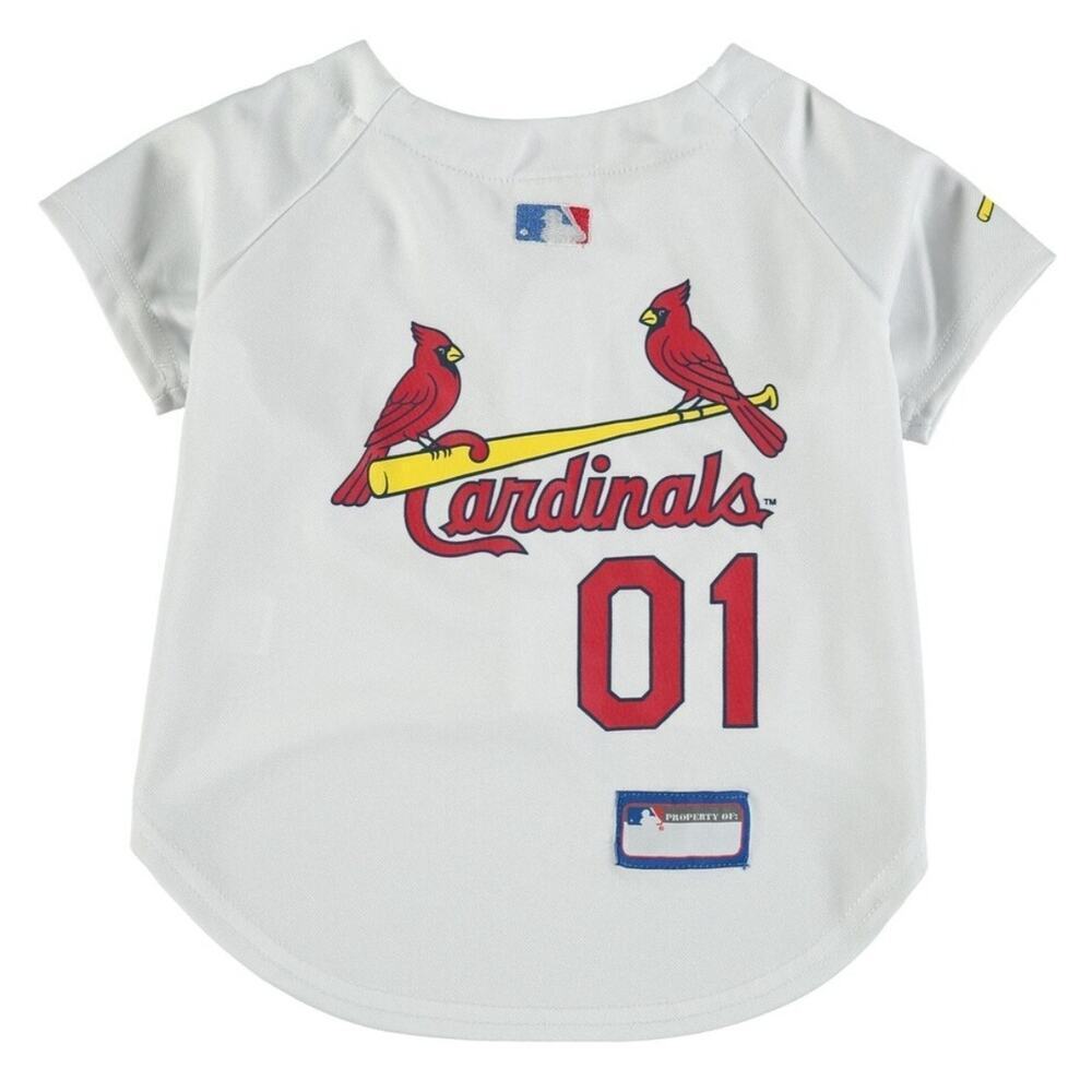 Pets First MLB Mesh Jersey for Dogs - St. Louis Cardinals Size L NEW WITH TAGS